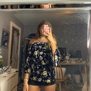 Off the  shoulder top